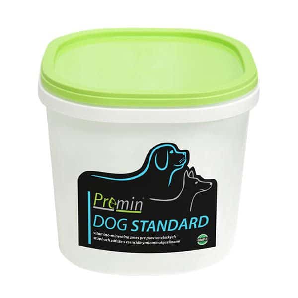 vitamíno - minerálna zmes pre psov vo šetkých stupňoch záťaže s Premin Dog Standard 1kg
