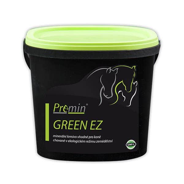 kŕmny doplnok pre kone v ekologickom chove s obsahom minerálnych látok Premin GREEN EZ 2kg