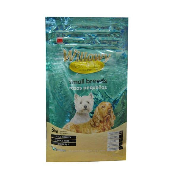 prémiové krmivo pre psov malých plemien s obsahom hydiny, rýb a ryže Willowy Gold Small Breeds 3kg